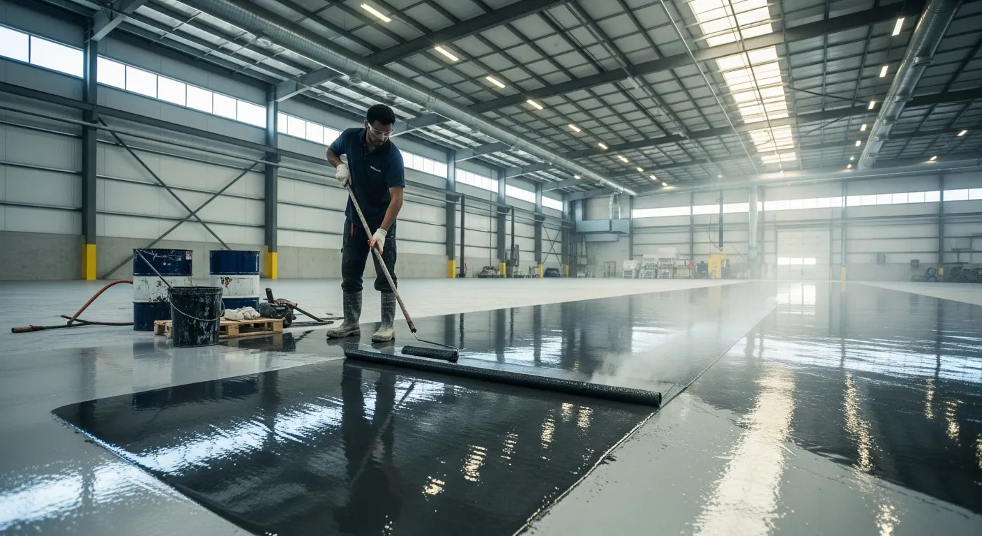 Epoxy Floor Coating for UAE Warehouses and Industrial Facilities
