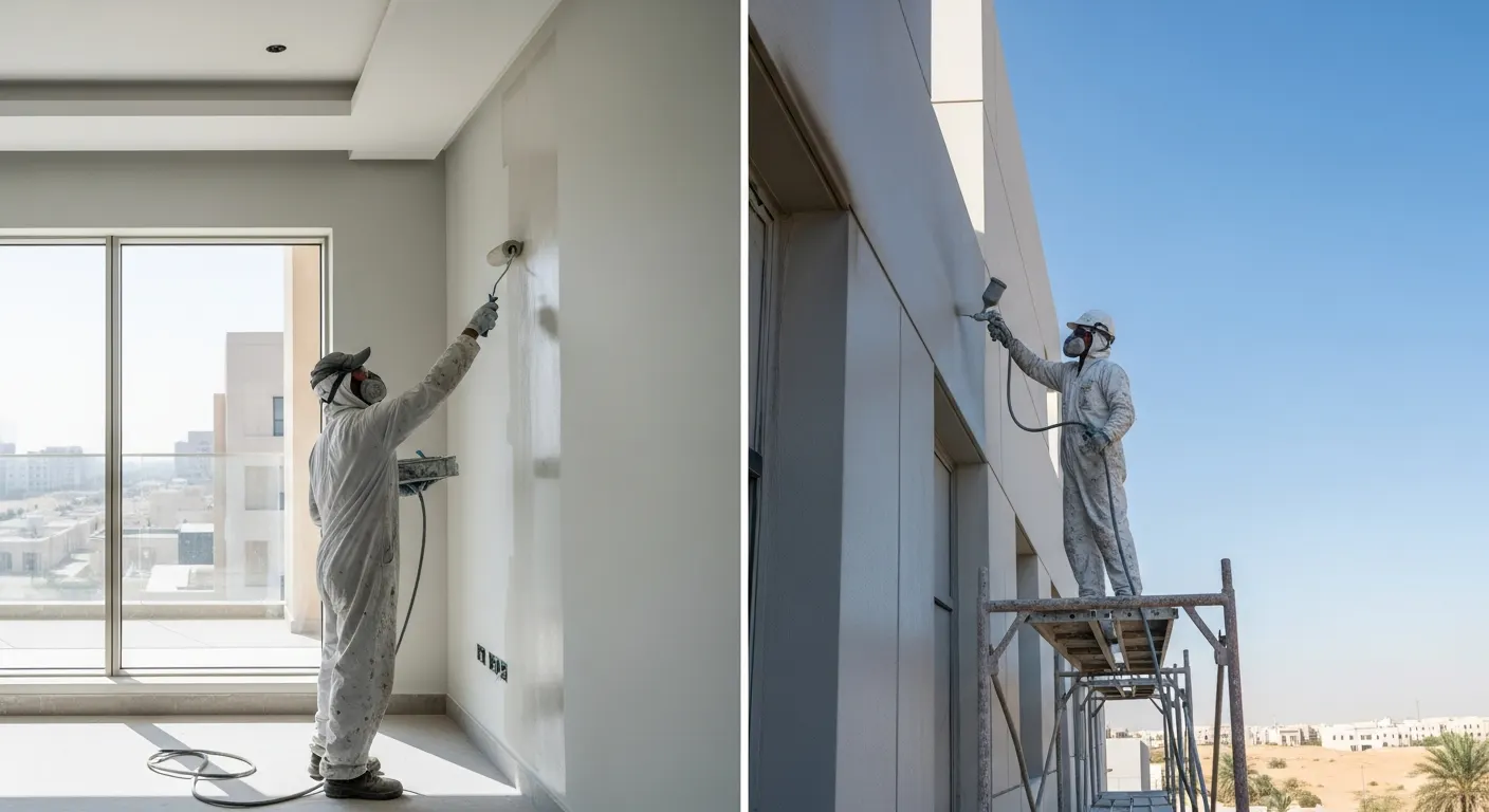 Interior vs Exterior Thermal Coating: Which Do You Need in UAE?