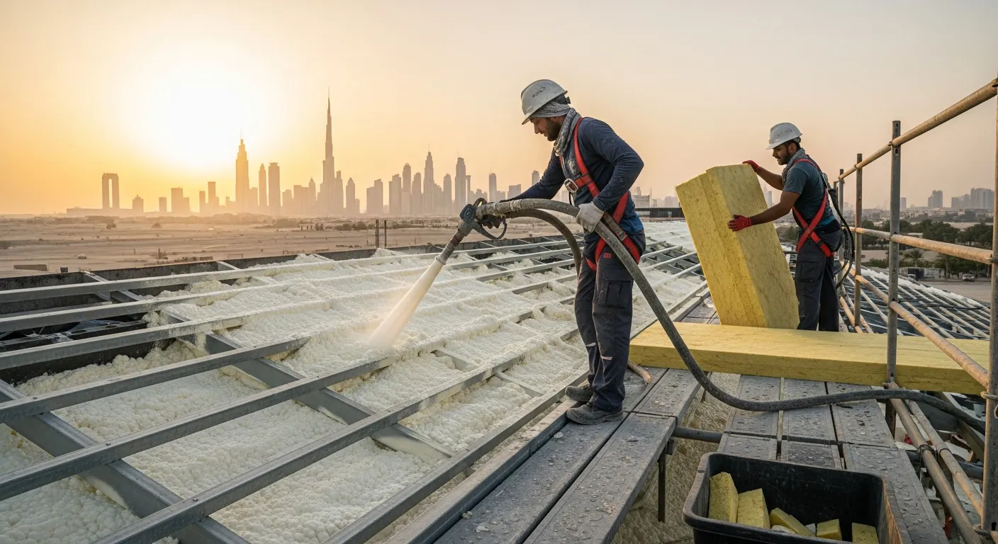 How to Choose the Right Roof Insulation for Dubai's Summer Heat
