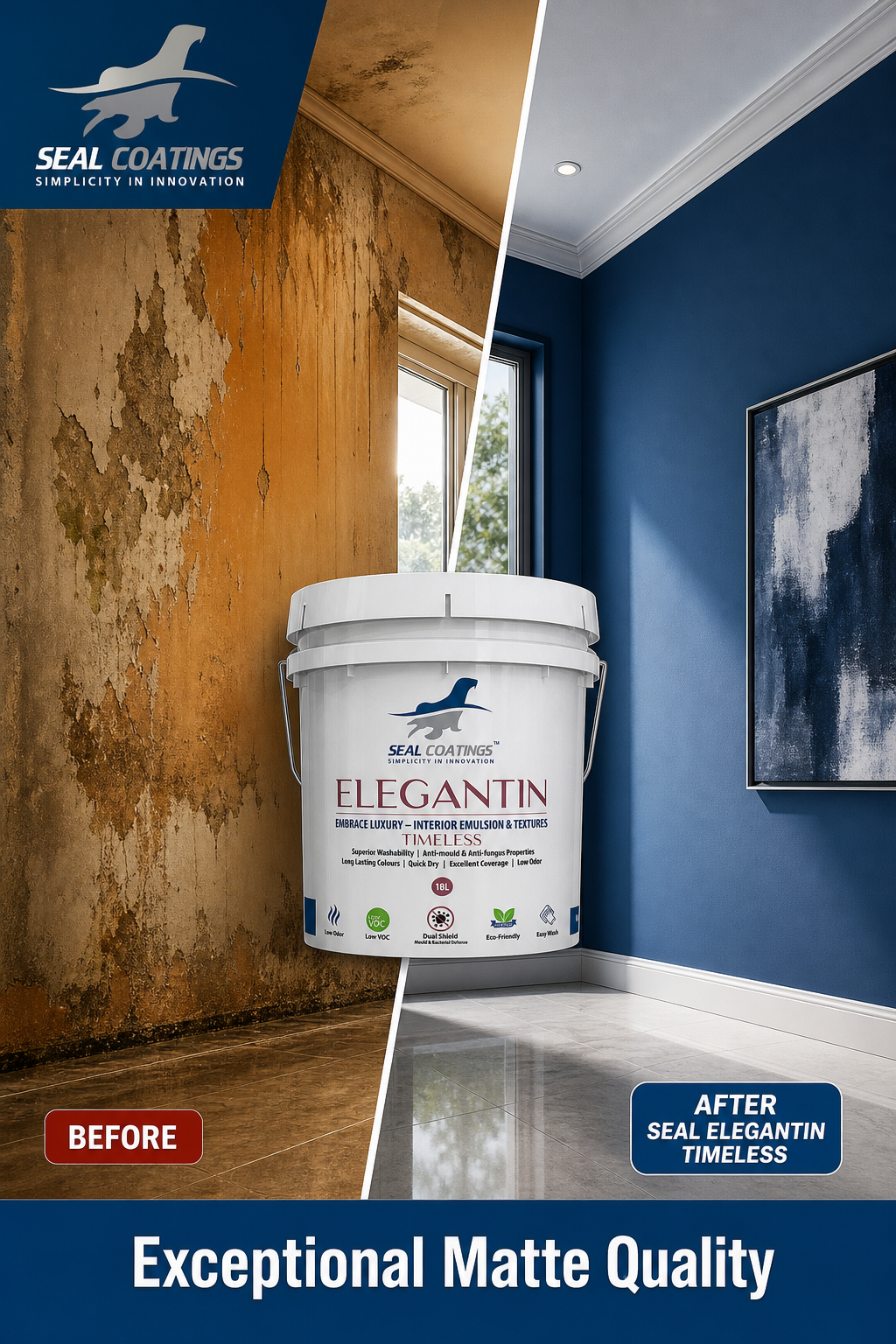 Transform Your Interior Spaces with Seal Elegantin Timeless