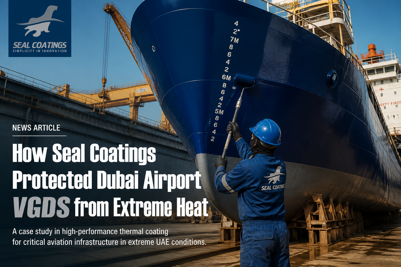 How Seal Coatings Protected Dubai Airport VGDS from Extreme Heat