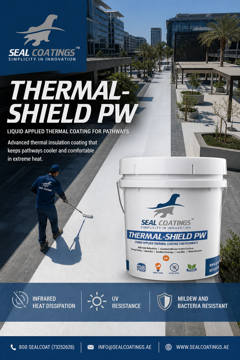 Enhancing Pedestrian Comfort with Seal Thermal-Shield PW