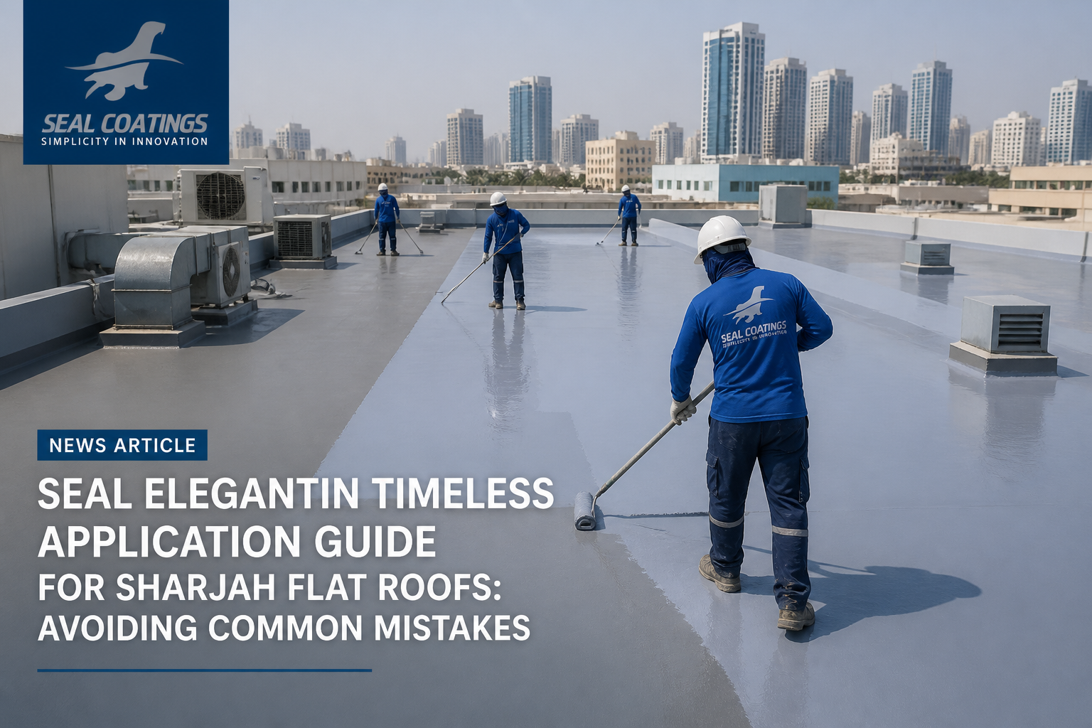 Seal Elegantin Timeless Application Guide for Sharjah Flat Roofs: Avoiding Common Mistakes