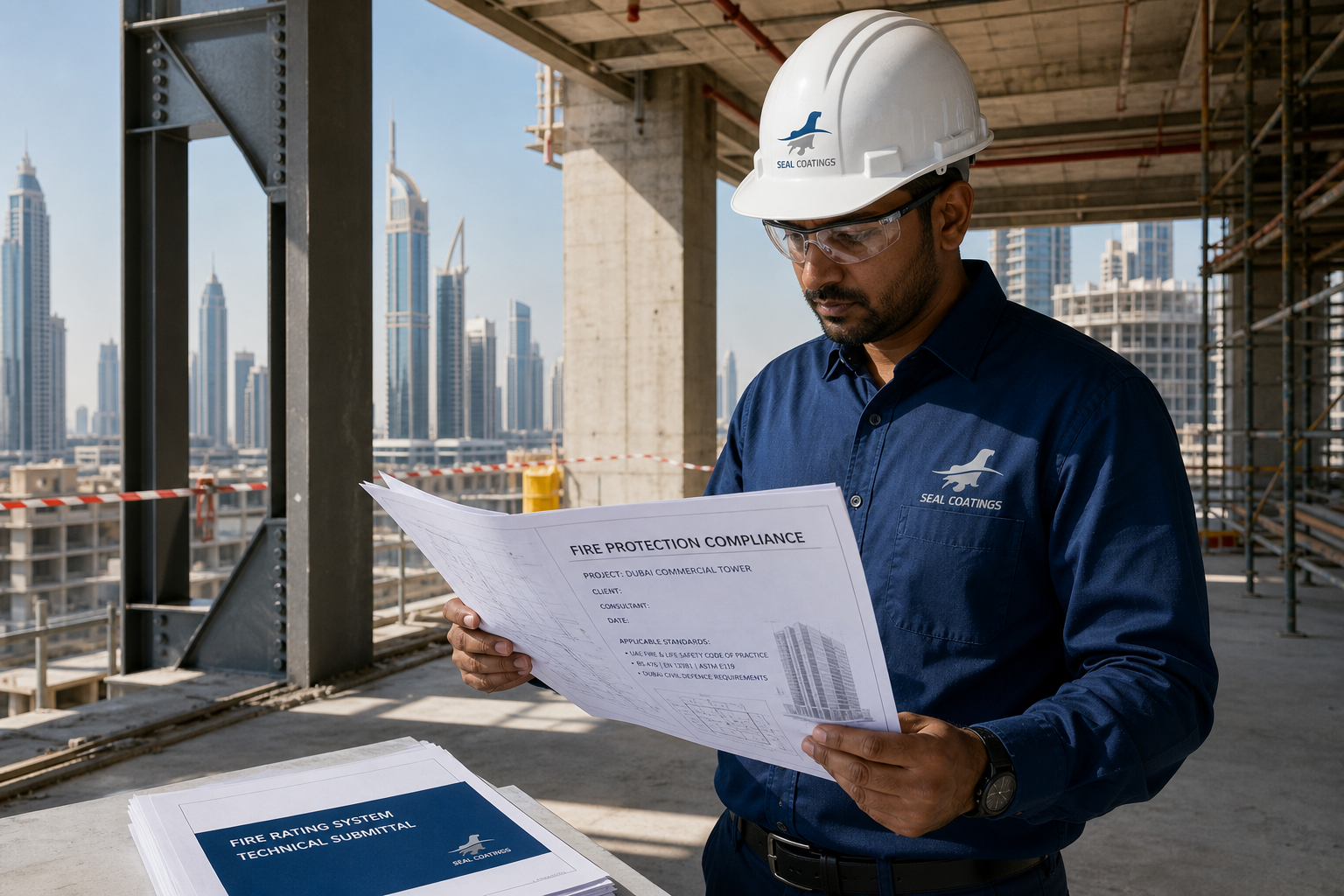 Fire-Resistant Coatings for Dubai Buildings: Compliance and Application Guide