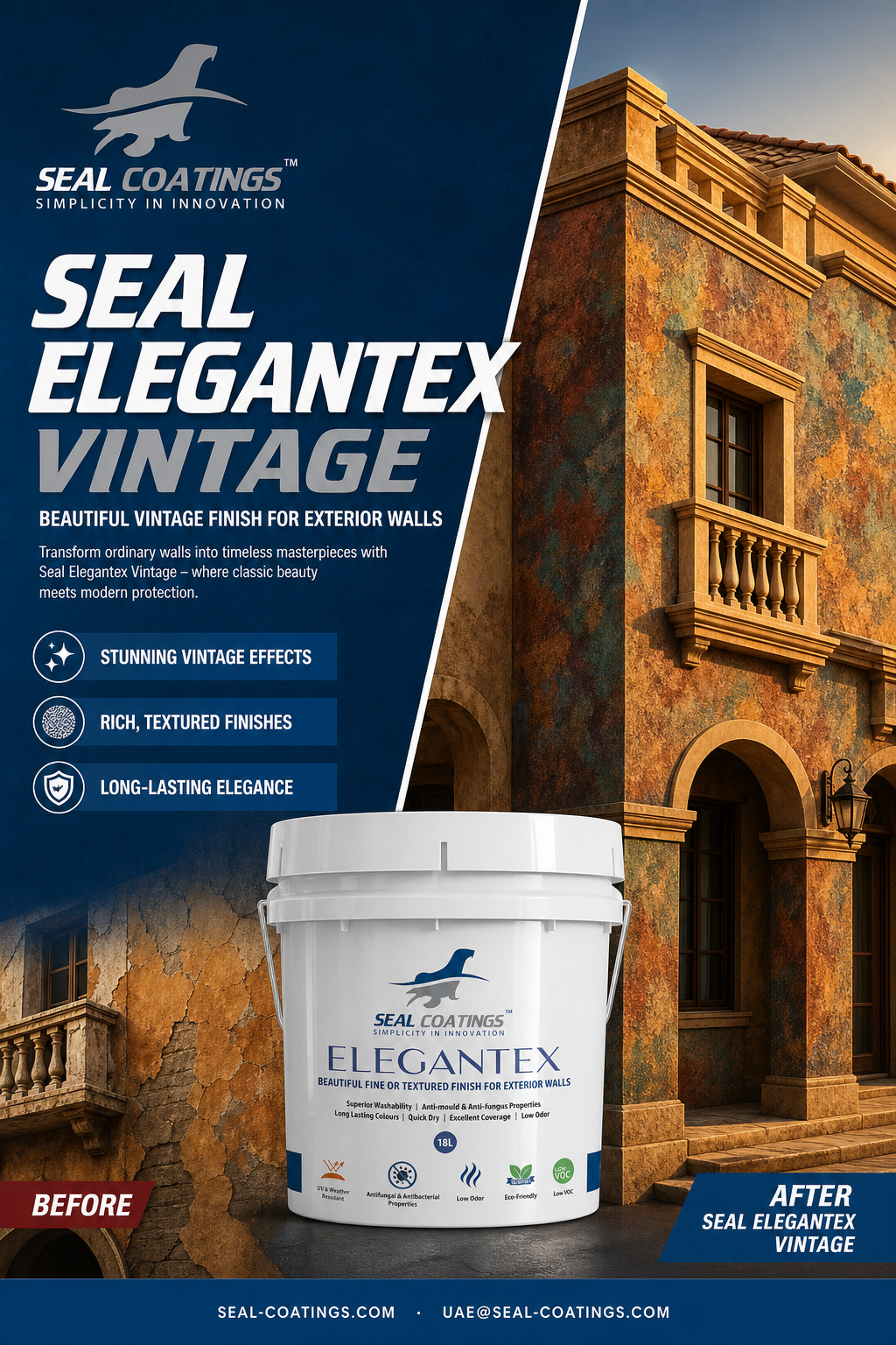 Elevate Your Architectural Design with Seal Elegantex Vintage