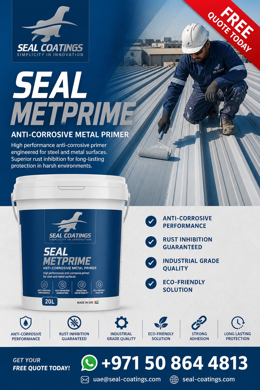 Unmatched Metal Protection with Seal Metprime