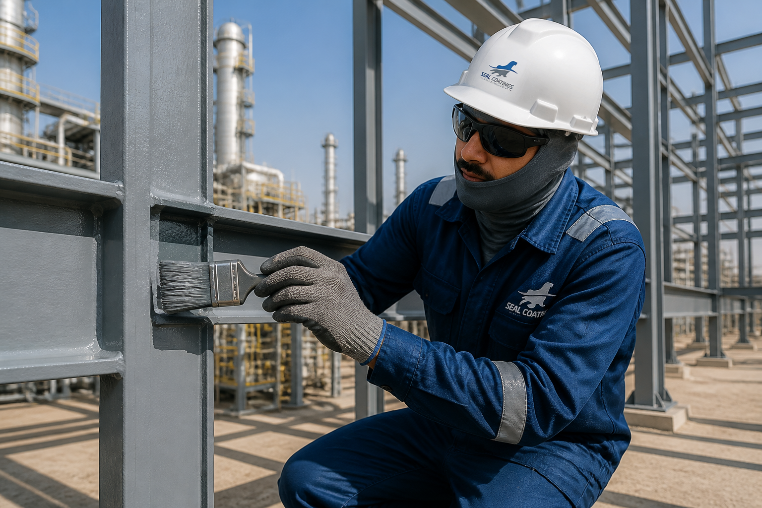 Protective Coatings for Steel Structures in Abu Dhabi: Preventing Rust in Gulf Climate