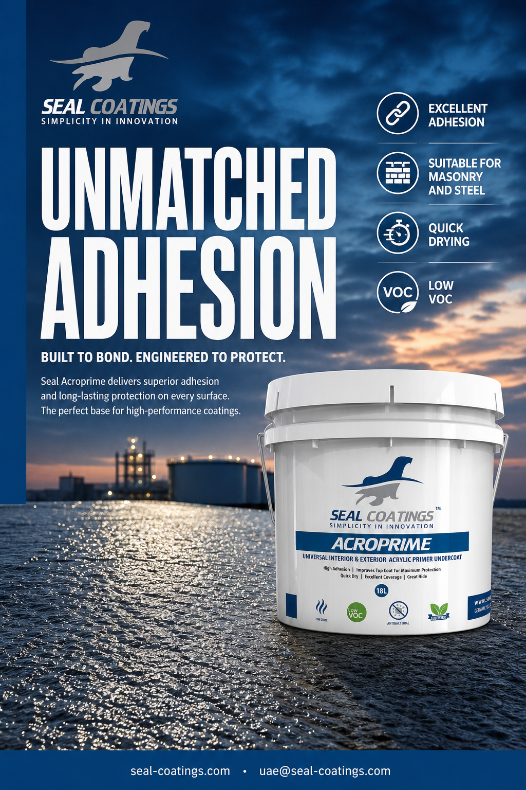 Seal Acroprime: Optimal Primer for Superior Coating Applications