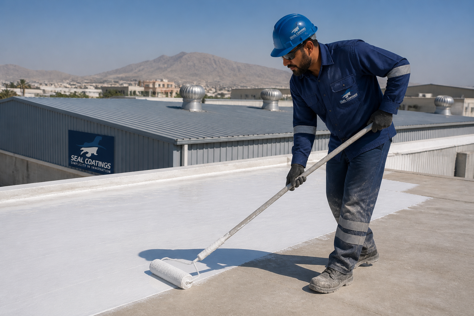 How to Apply Thermal Shield IND (Industrial) on Rooftops in Ras Al Khaimah: Step-by-Step Guide for Contractors