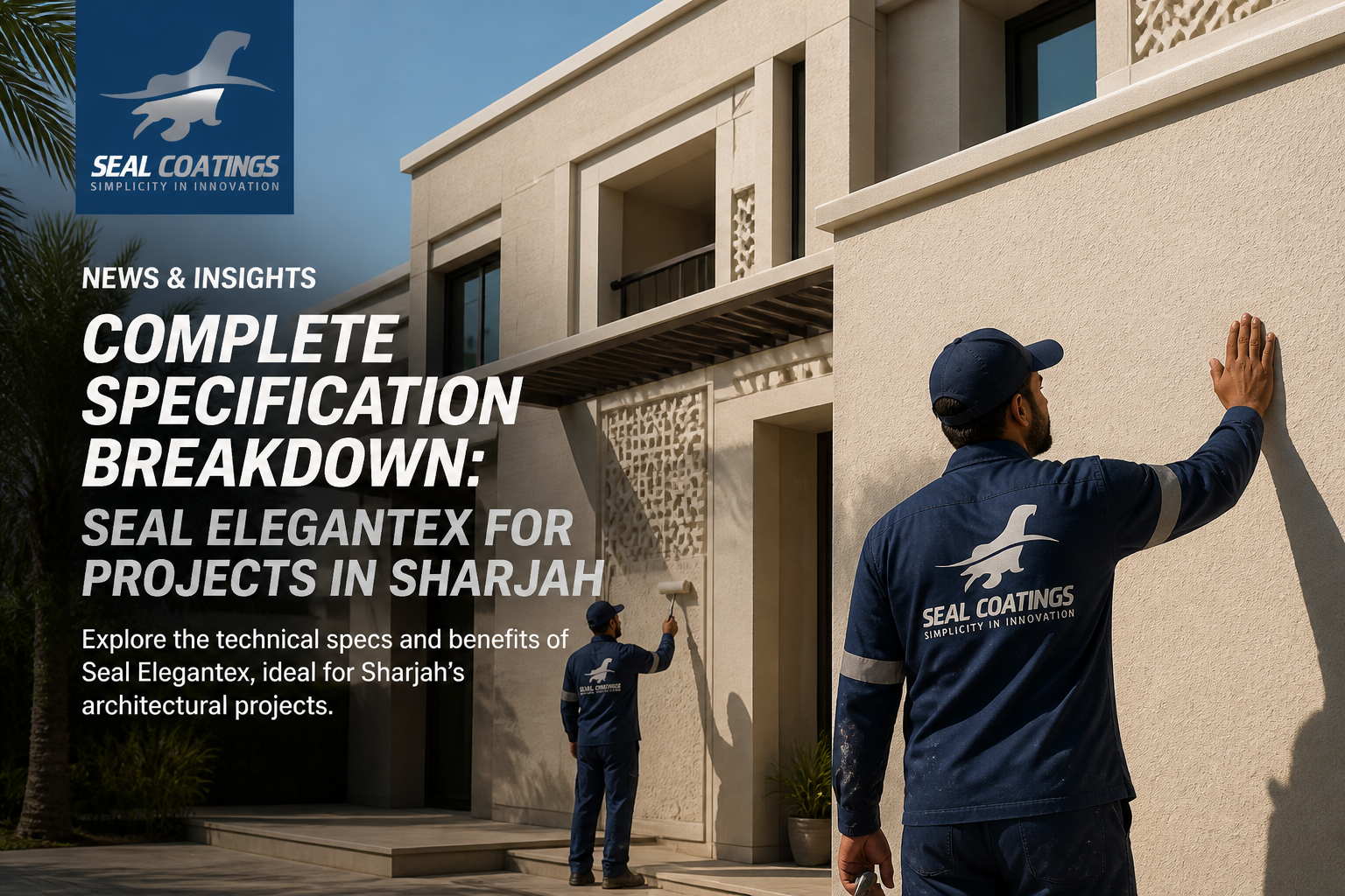 Complete Specification Breakdown: Seal Elegantex for Projects in Sharjah