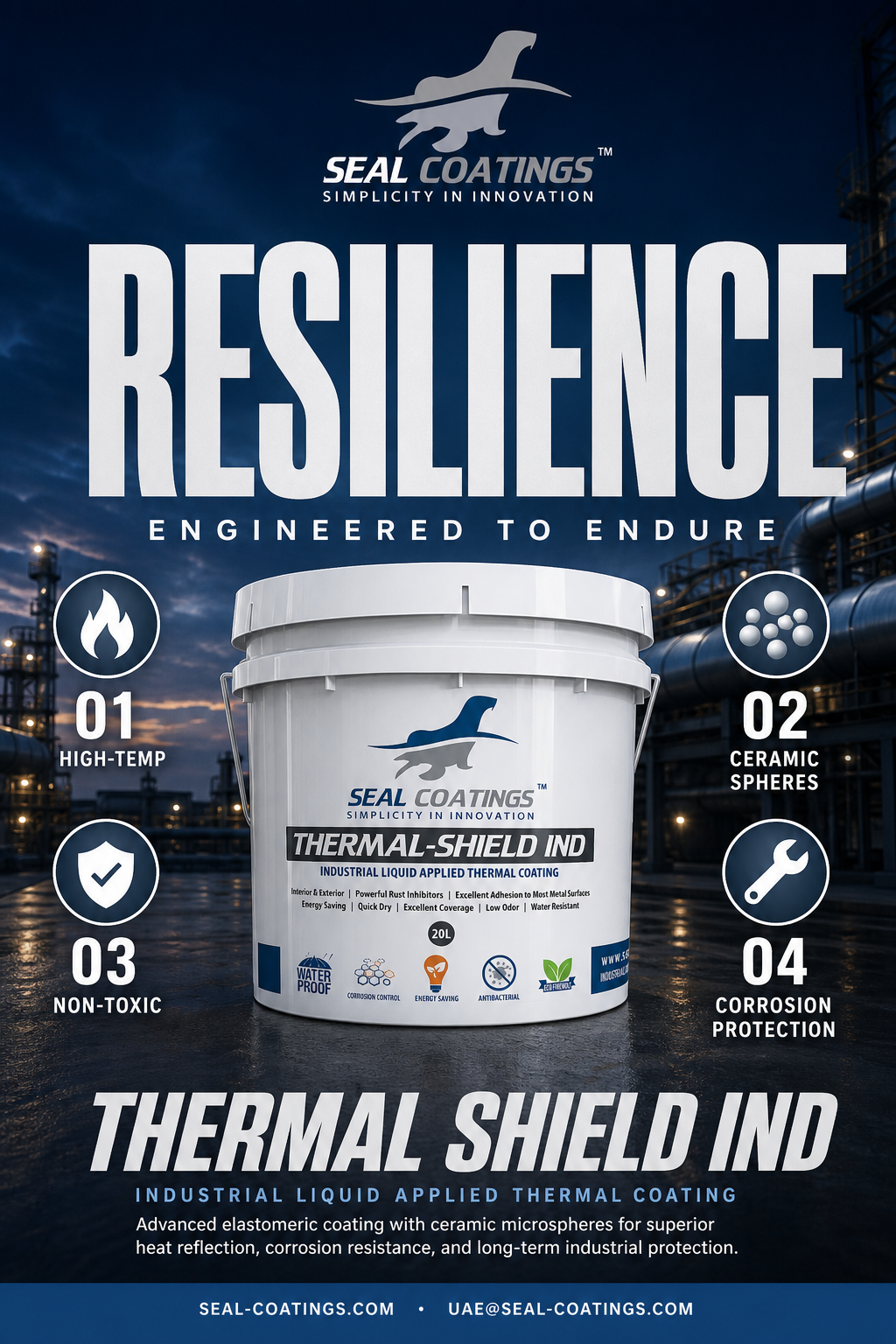 Thermal Shield IND: Revolutionizing Industrial Coatings for Extreme Environments