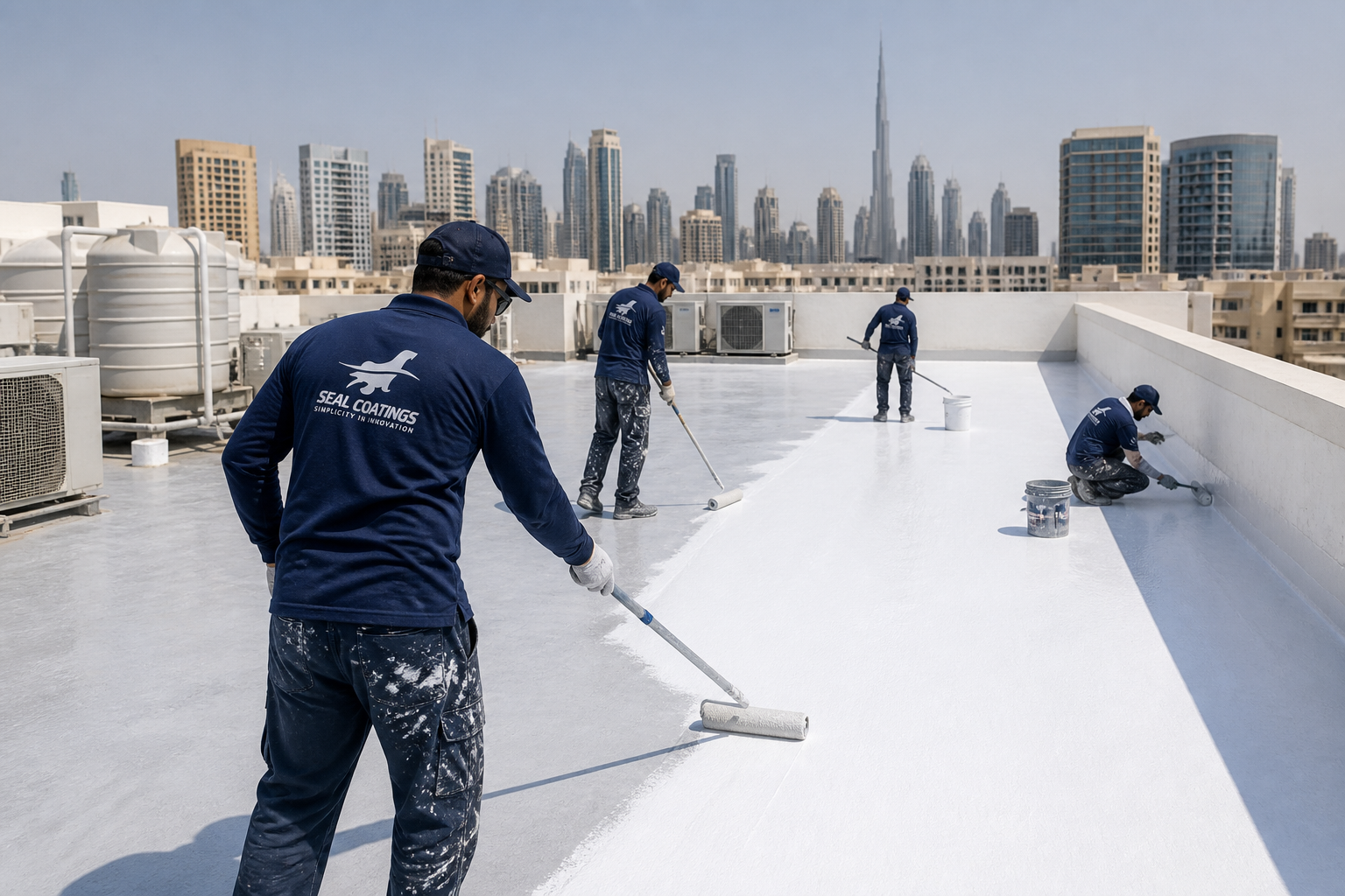 Seal Elegantin Texture Application Guide for Dubai Flat Roofs: Avoiding Common Mistakes