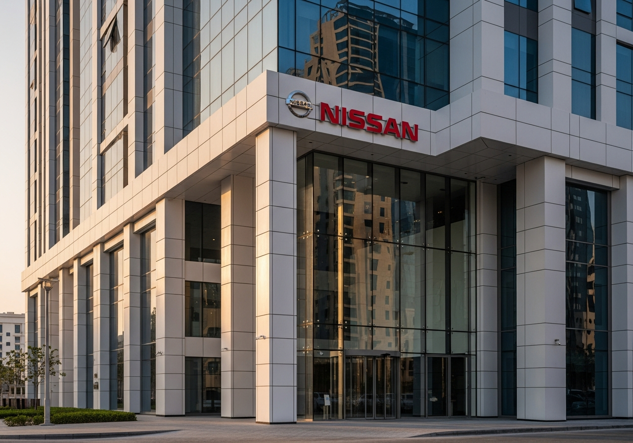 Nissan Showroom Sheikh Zayed